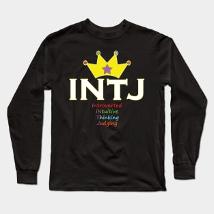 INTJ - Typography Design Long Sleeve T-Shirt